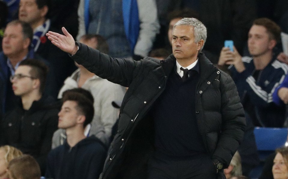 Jose Mourinho saw his Manchester United side thrashed 4-0 at Chelsea