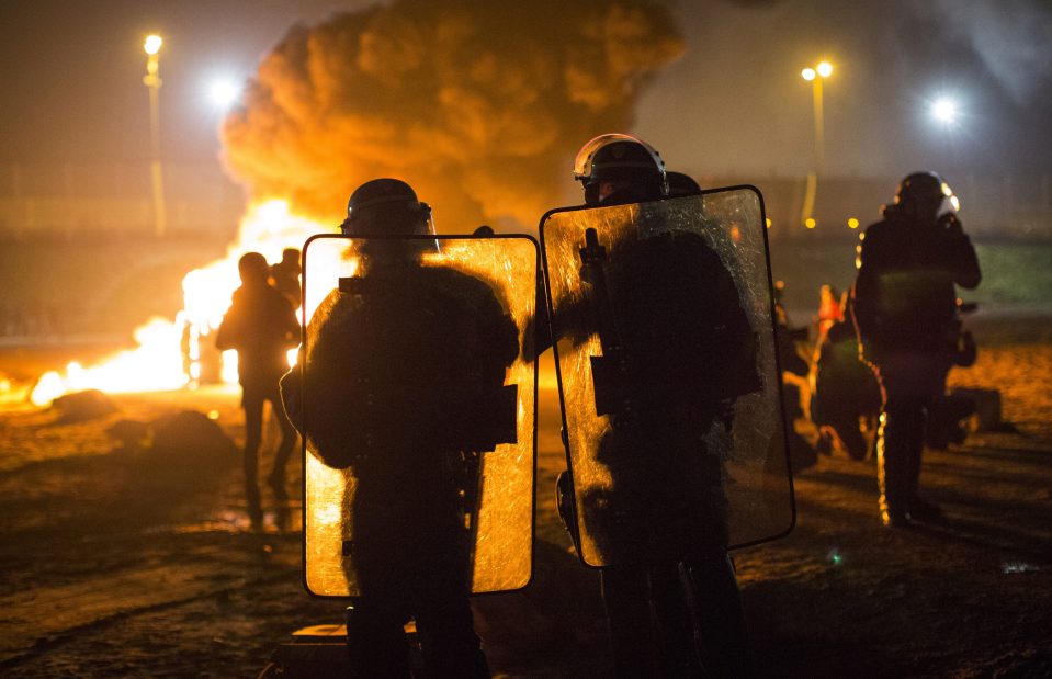 Migrants Leave The Jungle Refugee Camp In Calais