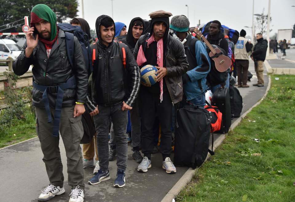 Thousands of migrants have been moved to camps around France