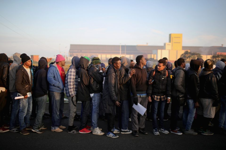 Migrants Leave The Jungle Refugee Camp In Calais