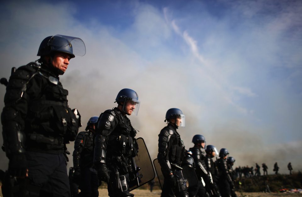 Migrants Leave The Jungle Refugee Camp In Calais