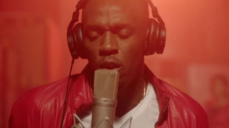Olympic legend Usain Bolt's music video is heavily laced in auto-tune 