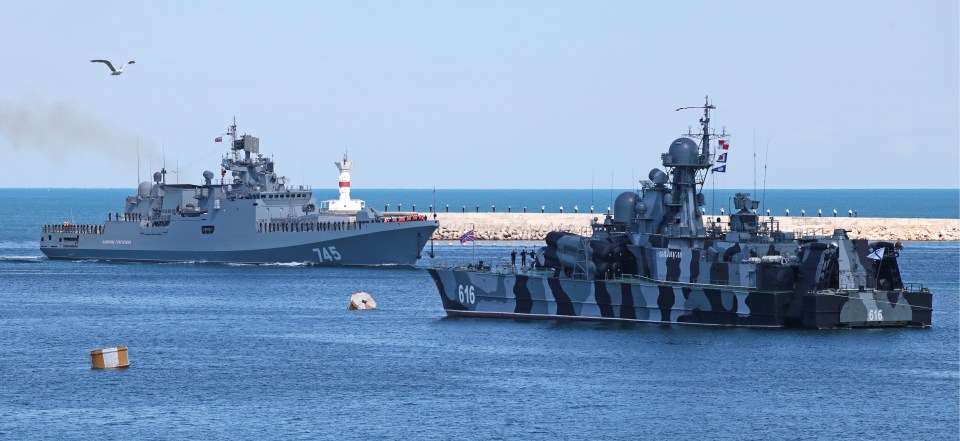 RUSSIA is beefing up the firepower of its Baltic Fleet by adding warships armed with long-range cruise missiles