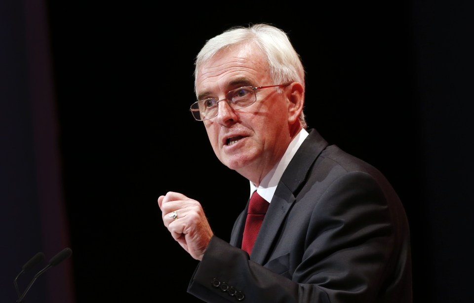 The Shadow Chancellor John McDonnell is warning about the Tory Brexit strategy