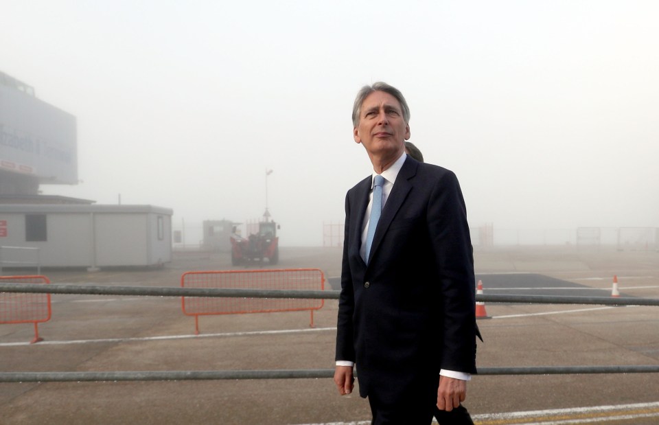 The news will be welcomed by the Chancellor Philip Hammond