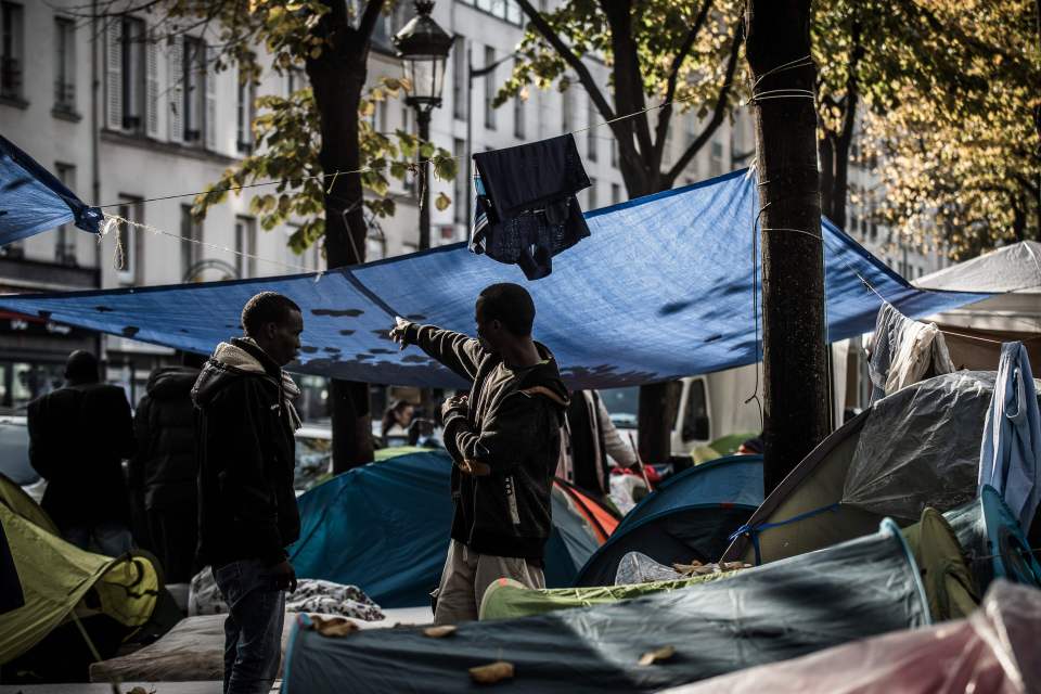 There are fears the city with be inundated with new camps