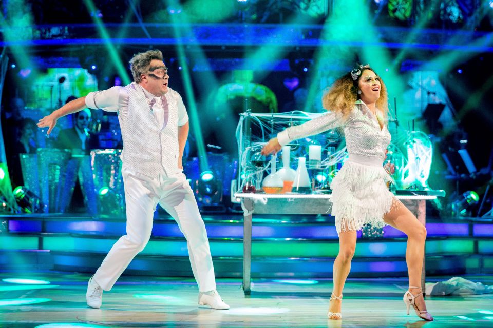 Ed Balls on Strictly Come Dancing 
