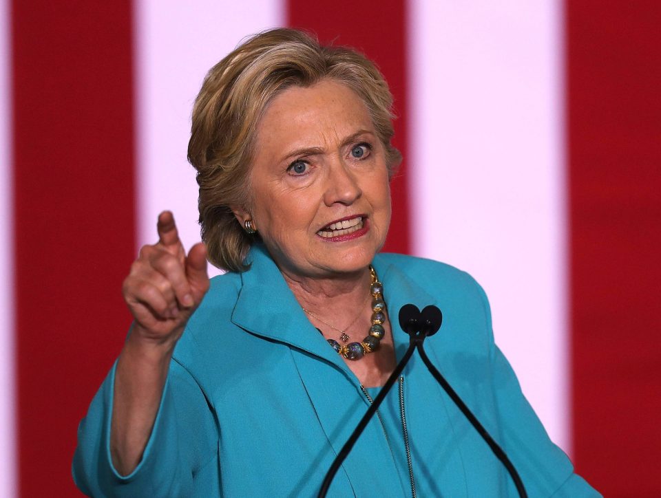 Hillary Clinton branded James Comey's decision "deeply troubling"