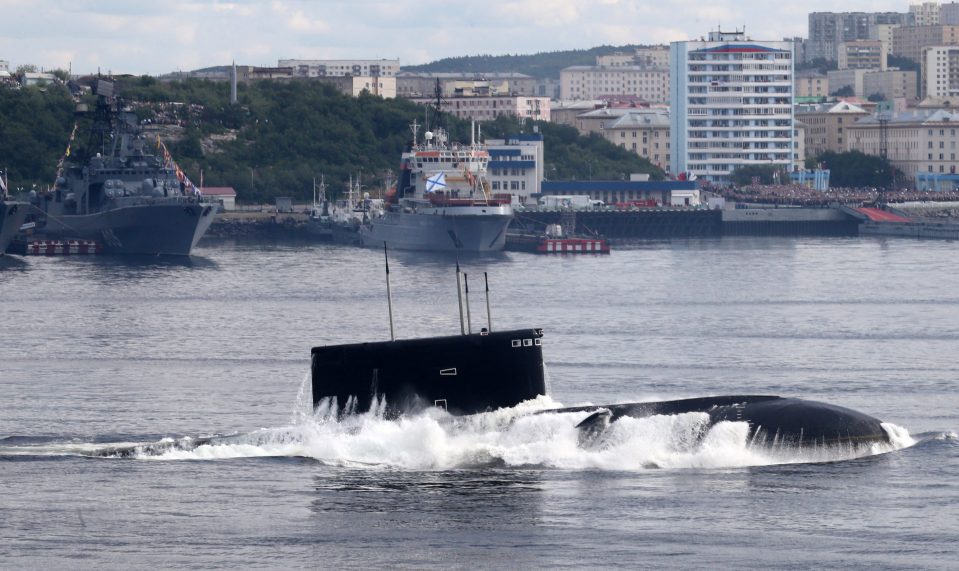Russian Kilo-class submarine Kaluga