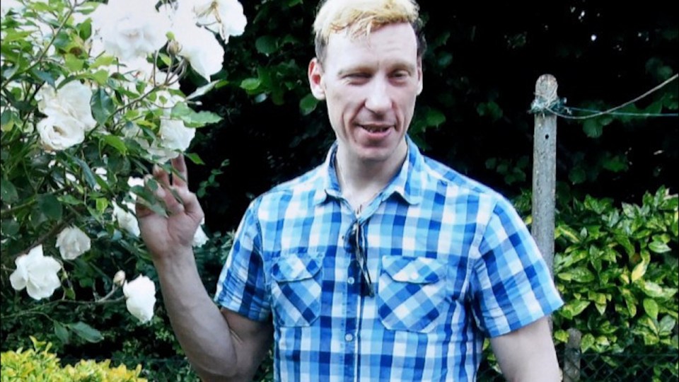 Port, pictured here in his parents garden, has pleaded not guilty to all of the charges he faces