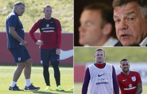 England captain Wayne Rooney hits out at ex-boss Big Sam and disputes he was given free reign