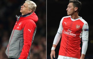 Arsene Wenger congratulated Mesut Ozil for being on the Ballon d'Or shortlist... but he's not on it