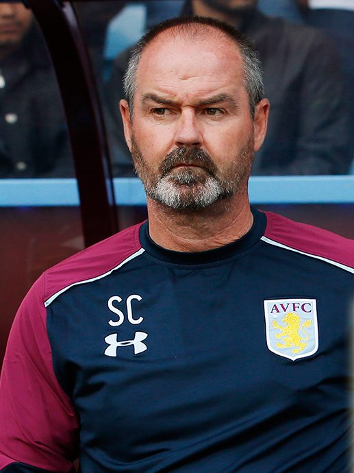 Steve Clarke has been placed in temporary charge of Villa