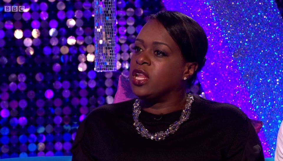 Tameka didn't feel like she had put a foot wrong on the night