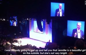 Trump sexually humiliates ex-Miss Universe onstage calling her beautiful but 'not bright'