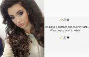 Chloe Khan bombarded with obscene messages after telling fans to ask her questions on Instagram