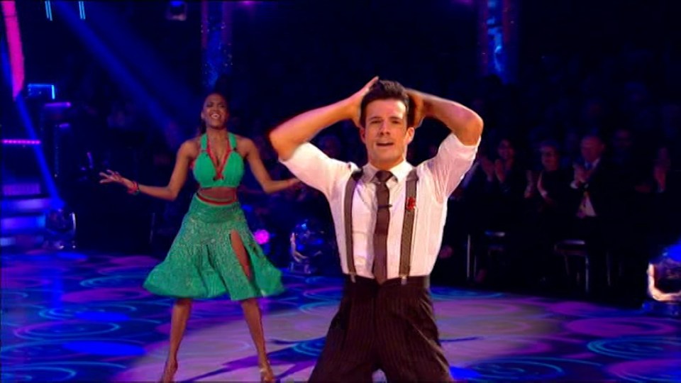 Danny's hot-stepping earned him a perfect 10