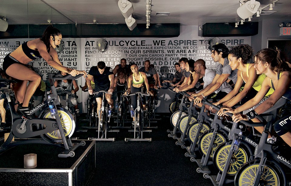 Get on yer bike at SoulCycle
