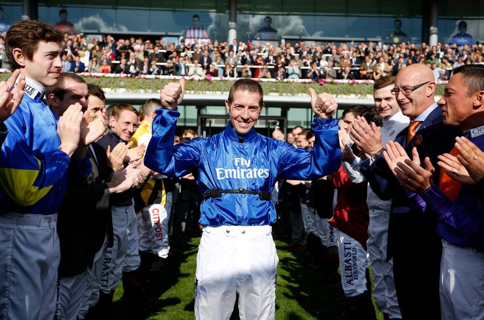  Jim Crowley has plenty to smile about!