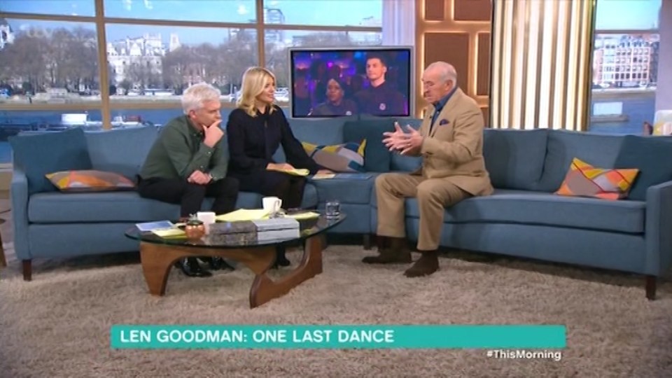 Holly and Phil had lots of questions about who would be taking his place 