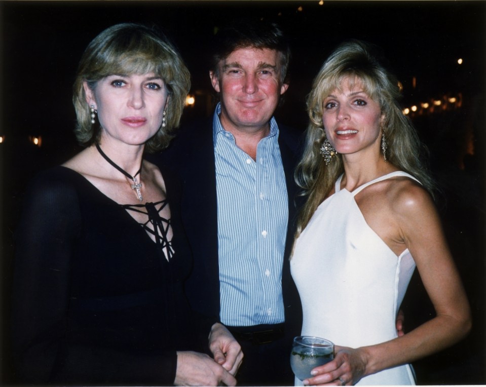 Documented ... Selina and The Donald filmed a documentary for British ­television in 1995.