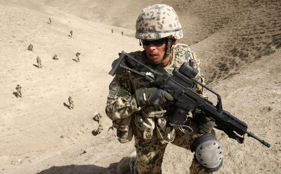 Ticking time bomb ..German squaddies could be attacked by one of their own