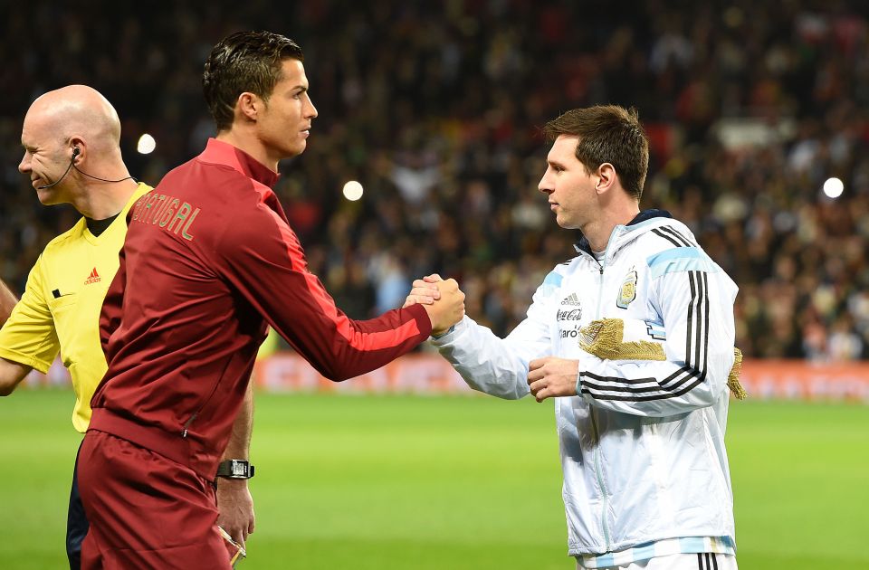 Cristiano Ronaldo has edged Lionel Messi in 2016 in Griezmann's eyes