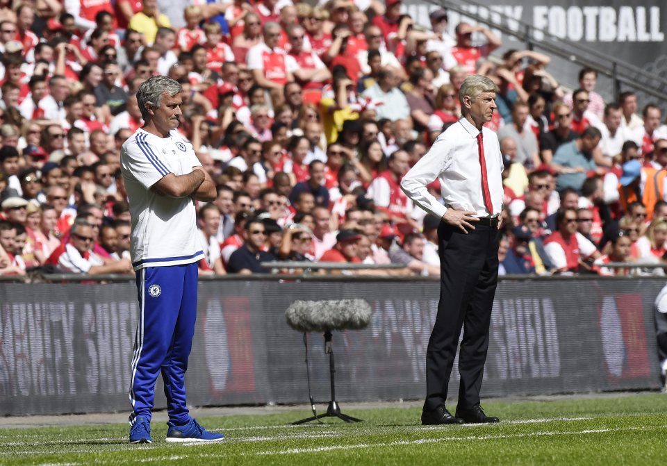Mourinho and Wenger