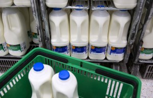 Supermarkets hike milk prices to the highest level for TWO years