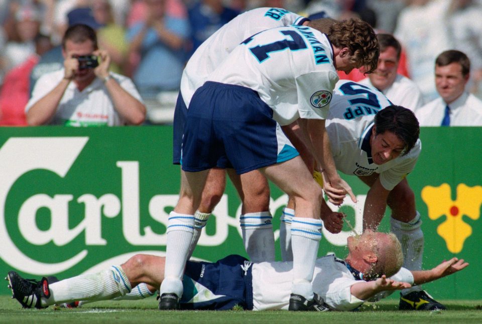 The celebration was a mock-up of the infamous dentists chair incident