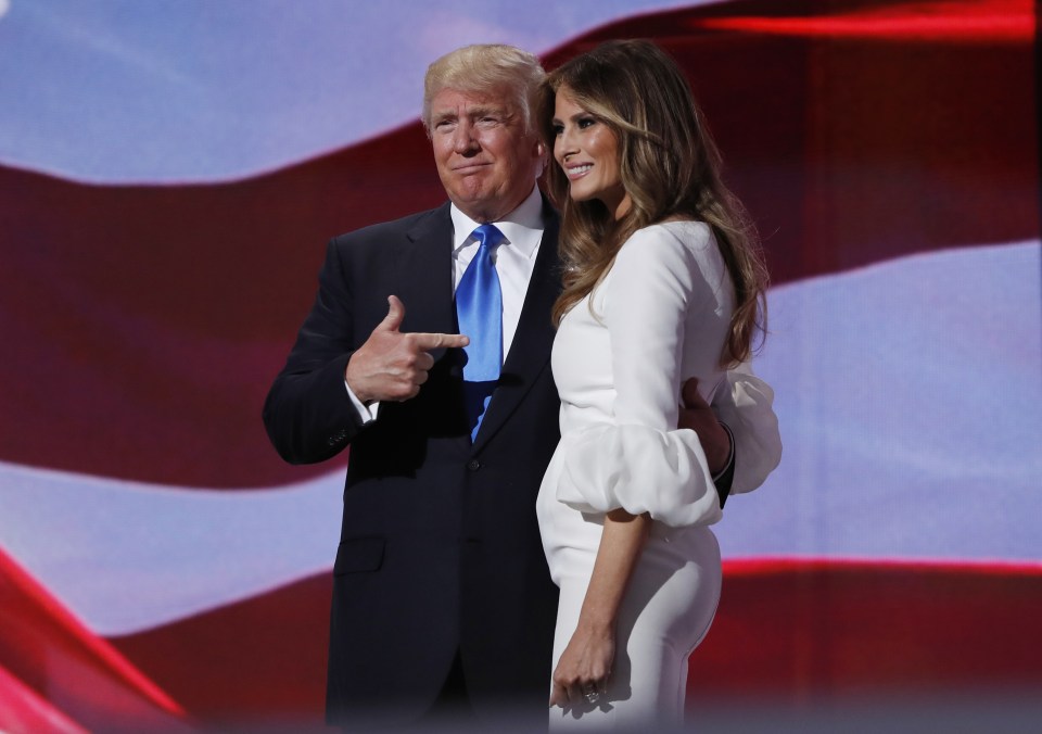 Melania Trump, Donald Trump