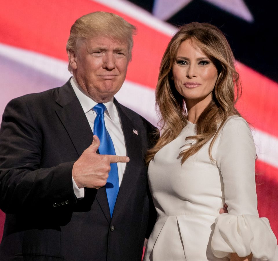 Donald Trump married wife Melania just months before the alleged affair took place