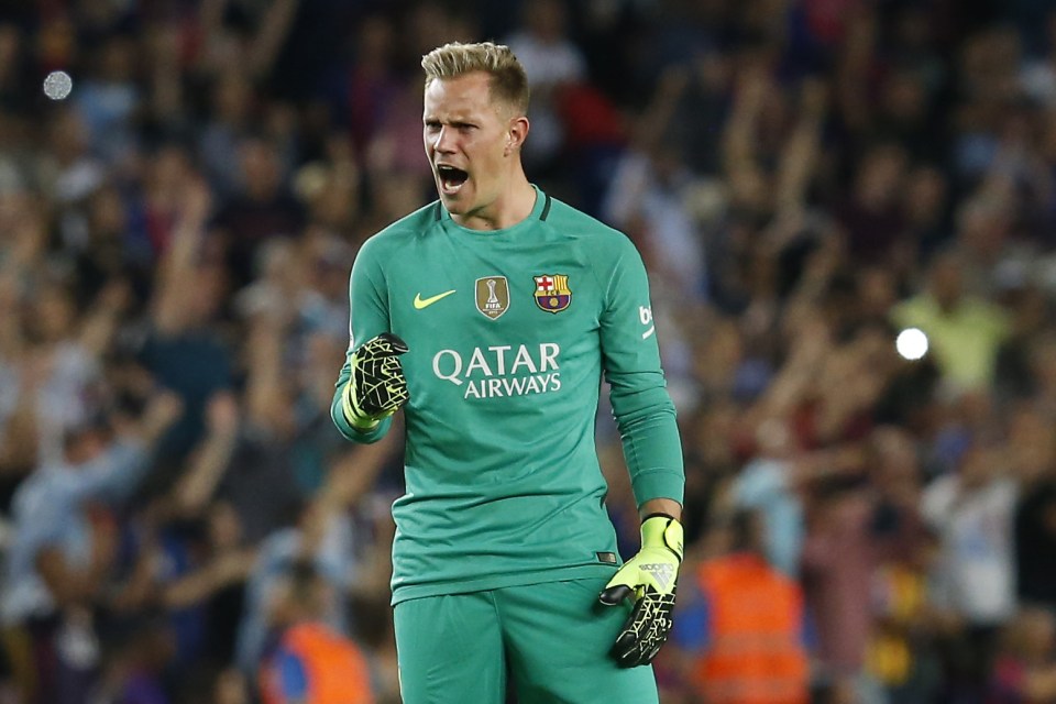 Marc-Andre ter Stegen admitted his relief at seeing Bravo leave and says his move was 'the best' for both men