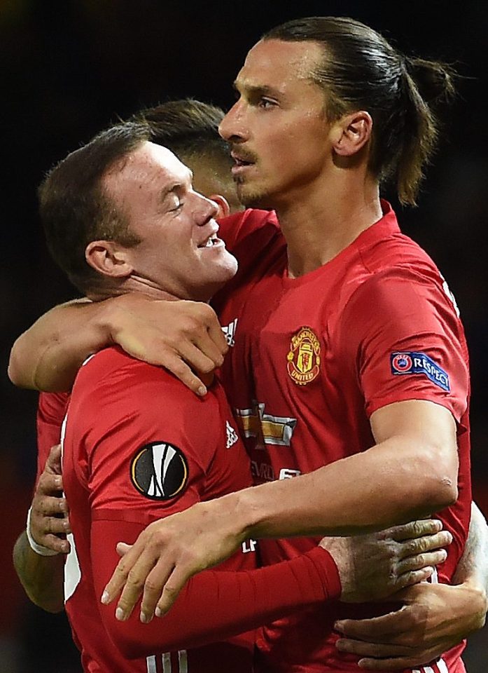 There is surprisingly no room for Zlatan Ibrahimovic or Wayne Rooney