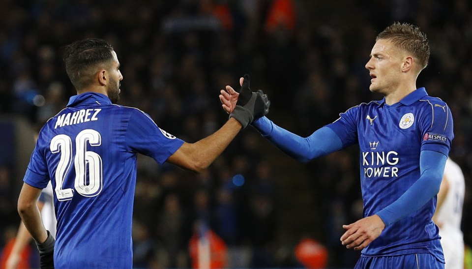 Jamie Vardy and Riyad Mahrez will need to start performing in the league soon