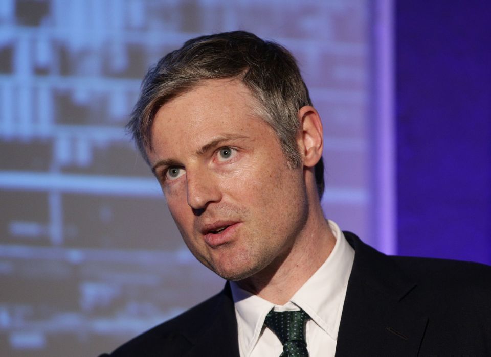 Zac Goldsmith was left with shredded trousers after being hit by his own car