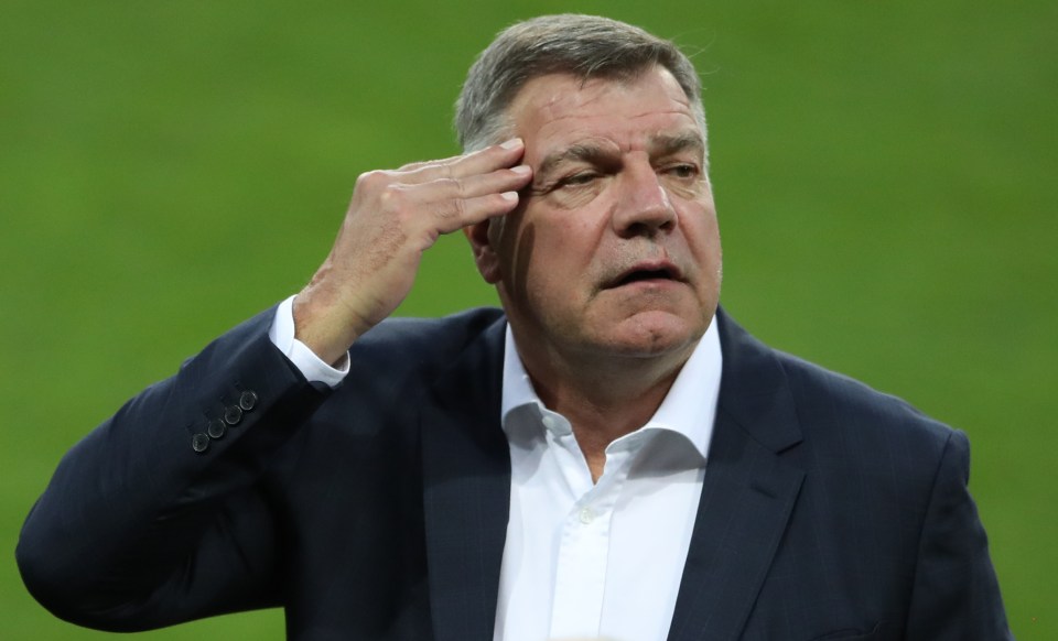 David Moyes replaced then England bound Sam Allardyce at Sunderland