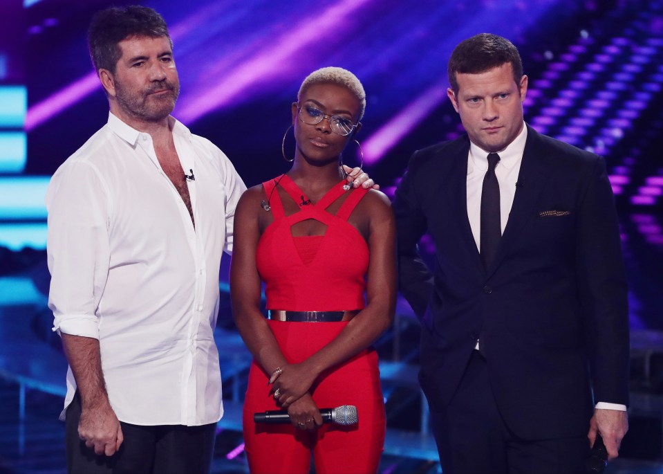 Gifty Louise has claimed she knew she was going to leave The X Factor on Saturday night