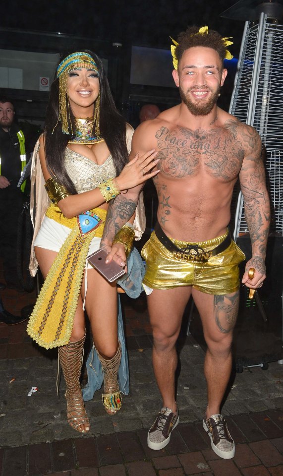 Chloe was joined by boyfriend Ashley Cain 