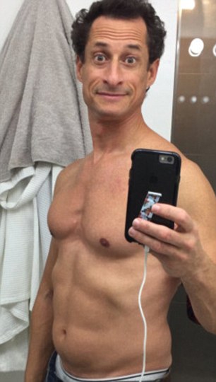 Scandal ... Clinton emails potentially detailing confidential government business were found on the laptop of sext-shame ex-congressman Anthony Weiner