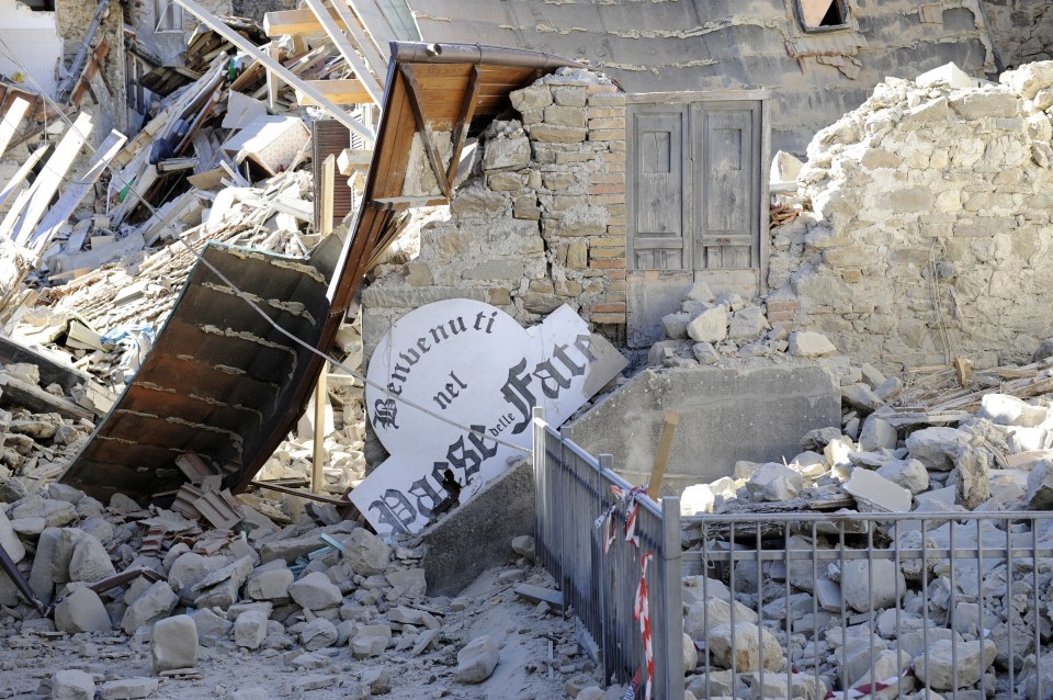 Earthquakes are an ever present danger for those who live along the Apennine mountain range 