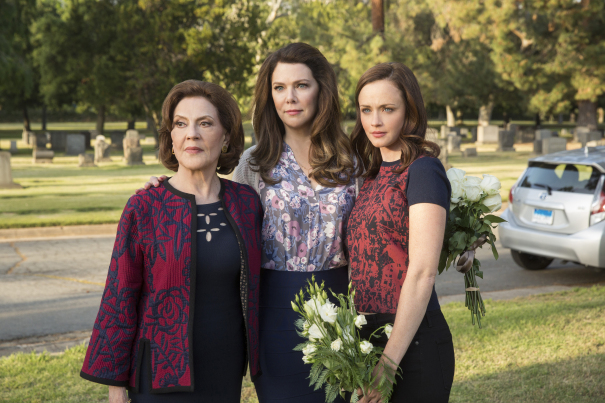 Screengrabs from the Netflix comedy programme Gilmore Girls.