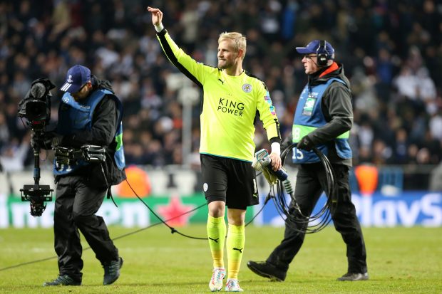 Kasper Schmeichel of Leicester City