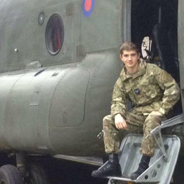 The condition of Johnathon Allen, as he has been named by a pal on Facebook, is not yet known