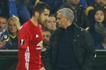 Jose Mourinho with manager Jose Mourinho