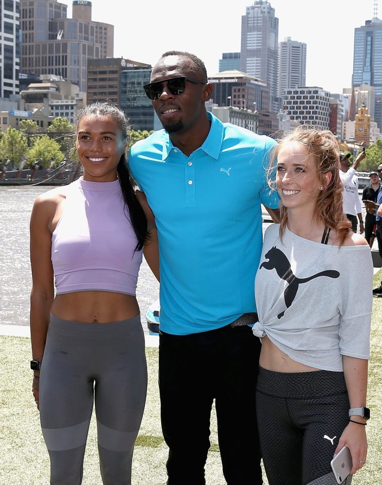 Everyone was all smiles in Melbourne
