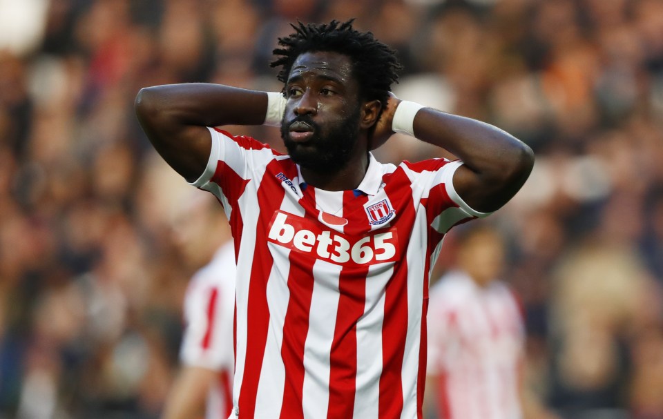 The Ivorian has only scored twice in ten games for Stoke