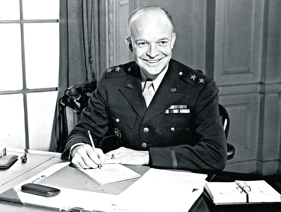 Army general Dwight D Eisenhower, the 34th President of the United States, also had a pad on the Ayrshire coast