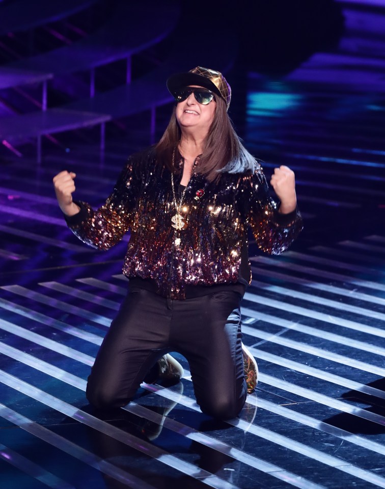 The rapper was delighted to get through to the next round of the competition
