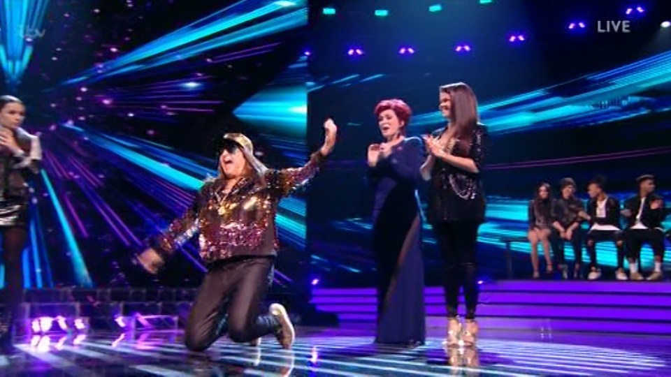 The leather trousers made the knee-slide a little tricky